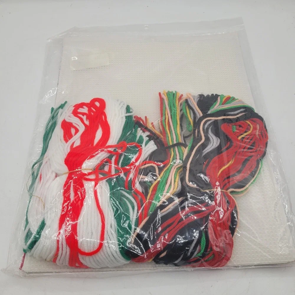 Janlyn Titan Plastic Canvas Kits Santa Sleds Christmas Mixed‎ Lot Of 3